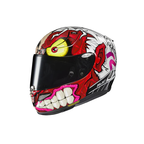 HJC Rpha 11 Motorcycle Helmet  Two Face Dc Comics Mc-1Sf/Extra Large