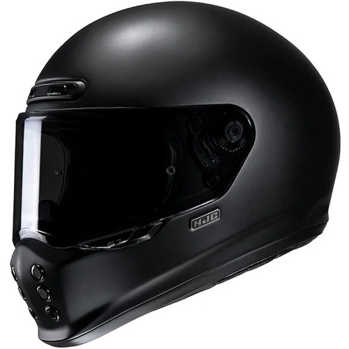 HJC V10 Motorcycle Helmet  Semi-Flat Black/Extra Small