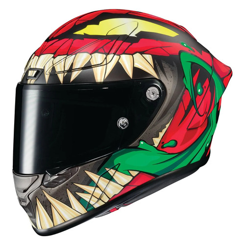 HJC Rpha 1 Motorcycle Helmet  Toxin Marvel Mc-1Sf/Extra Small