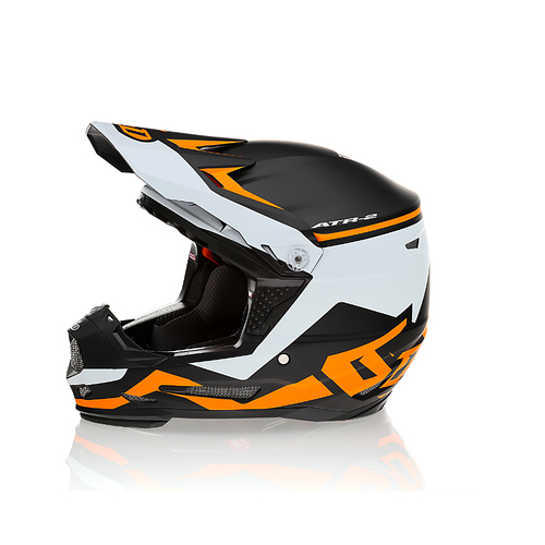 6D ATR -2Y Drive Motorcycle Helmet Neon Orange/Ym