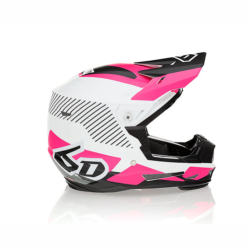 6D ATR -2 Fusion Motorcycle Helmet Neon Pink/Sm