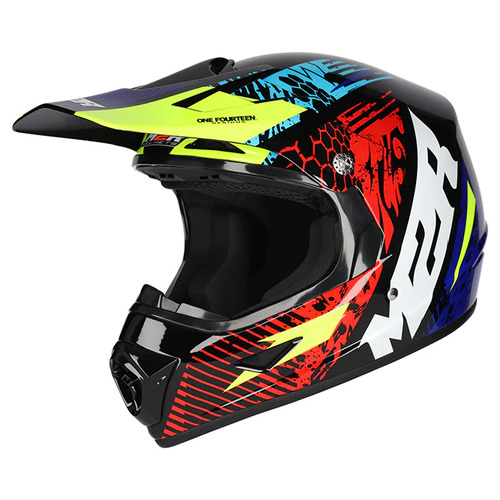 M2R Xyouth Motorcycle Helmet Multi 1 PC -1/Large