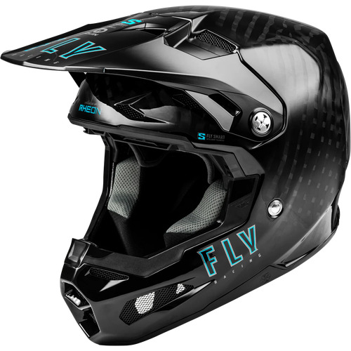 Fly Formula S Carbon Motorcycle Helmet Black/Yl
