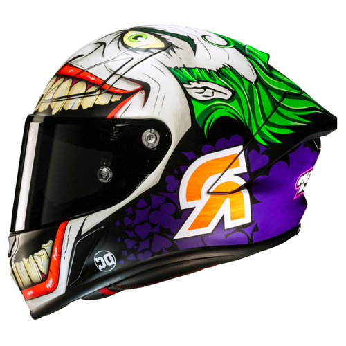 HJC Rpha 1 Motorcycle Helmet  Joker Dc Comics Mc-48Sf/Small