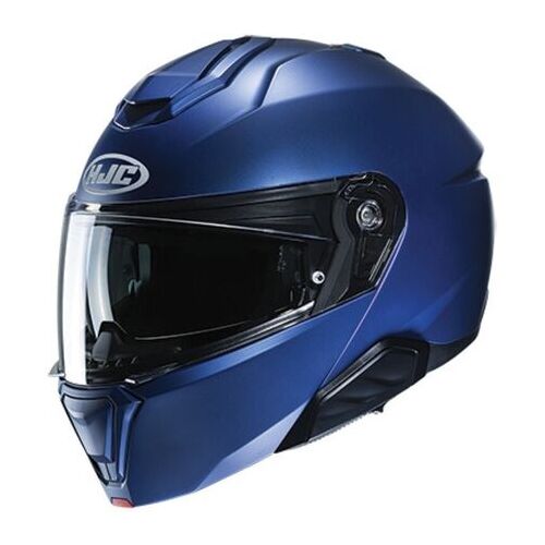 HJC I91 Motorcycle Helmet Semi-Flat Metallic Blue/Medium (I91)