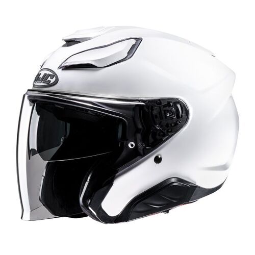 HJC F31 Motorcycle Helmet Pearl White/Medium