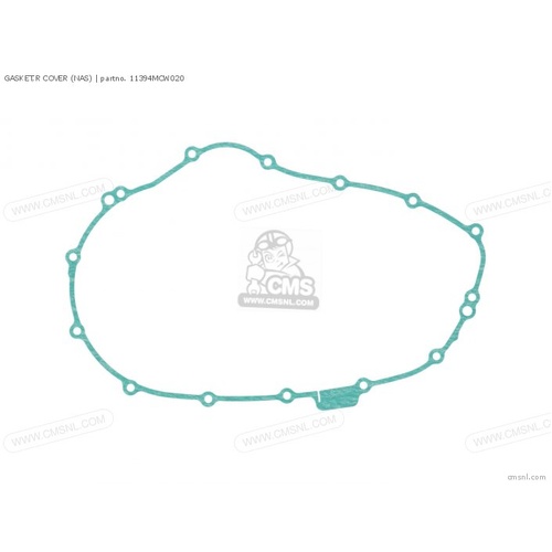 HONDA GASKET R COVER - GENUINE