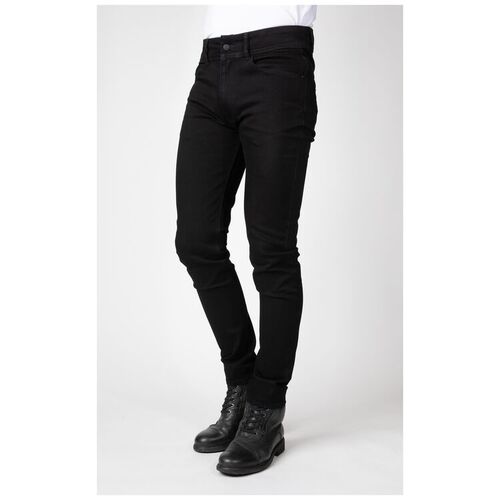 Bull-It 21 Men's Zero Skinny Short Jeans  - Black