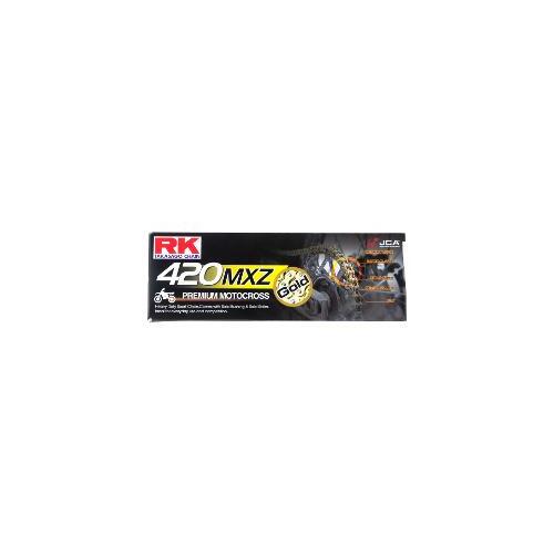 RK Racing 420MXZ x 126L MX Motorcycle Race Chain Gold