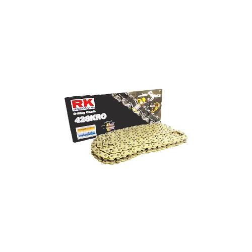 RK Racing 428KRO x 136L O Ring Chain Gold