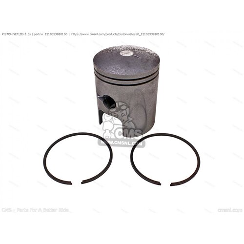 Suzuki Motorcycle Piston& Rings Set, 1.0Mm O/S