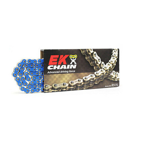 EK Motorcycle  525 NX-Ring Super H/Duty Blue Chain 124L