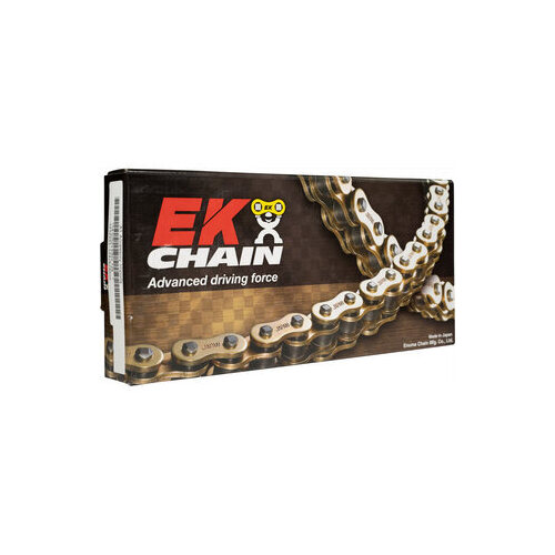 EK Motorcycle  525 NX-Ring Super H/Duty Gold Chain 130L