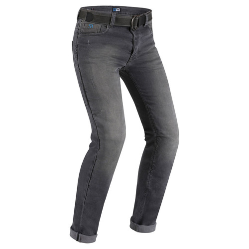 PMJ Caferacer (With Belt) Motorcycle Jeans - Grey Grigio
