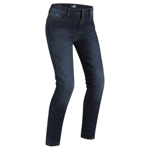 PMJ Caferacer Ladies Motorcycle Jeans - Unico Mid Blue