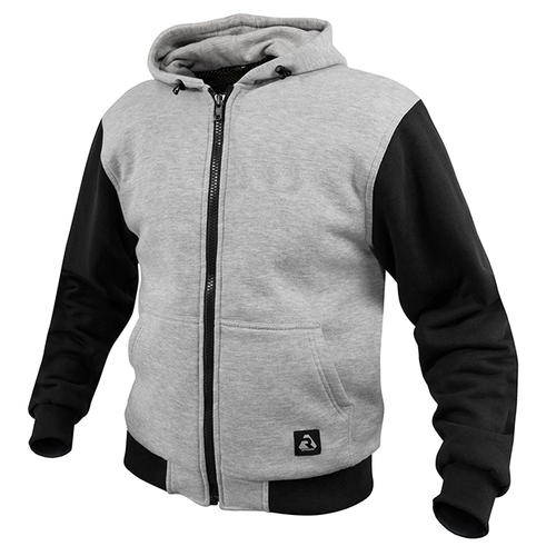 Argon Renegade Fleece Casual Apparel Motorcycle Hoodie - Black/Grey 52