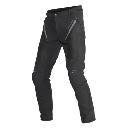 Dainese Drake Super Air Tex Motorcycle  Pants - Black/Black