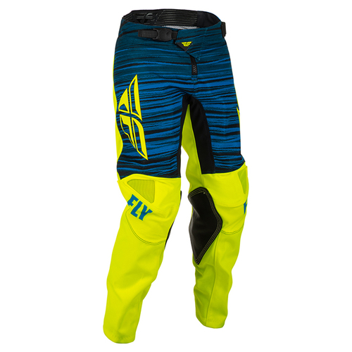 Fly Racing 2022 Kinetic Wave Motorcycle Pants - Hi-Vis/Blue