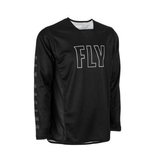 Fly Radium 2022 Motorcycle Jersey - Black/Grey 