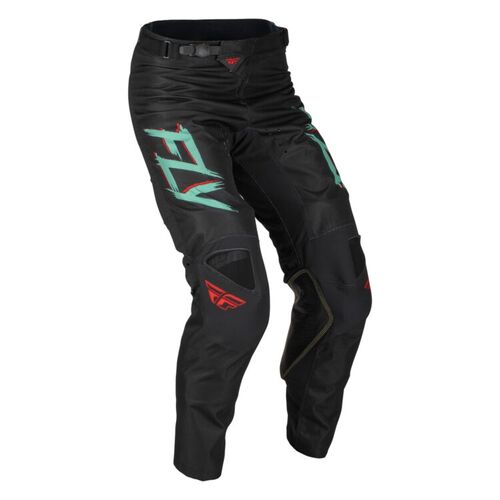 Fly Racing 2023 Kinetic SE Rave Motorcross Pants - Black/Mint/Red