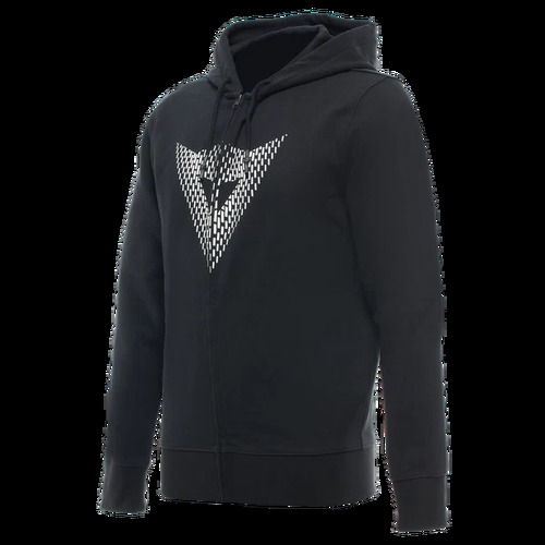 Dainese  Casual Logo  Motorcycle  Hoodie Black/White/Xs