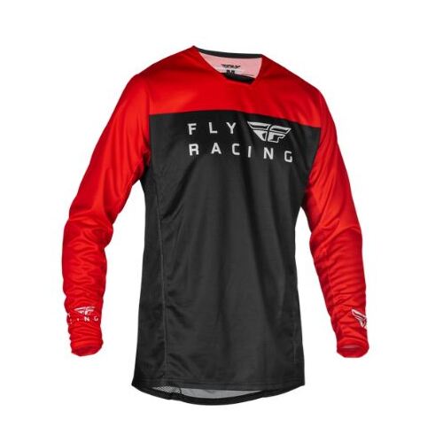 Fly Racing Radium 2023 Motorcross Jersey - Red/Black/Grey