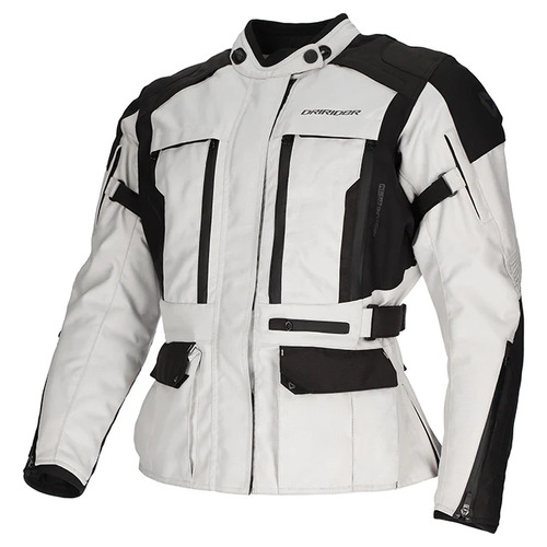 Dririder Explorer Motorcycle Jacket Light Grey/Black/L 8