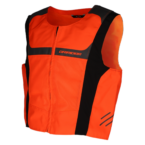 Dririder Hi-Vis Vest Mesh Fluro Orange