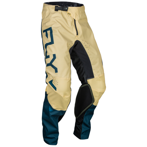 Fly Kinetic Reload 2024 Motorcycle Pant Ivory Navy Cobalt/28 Inch