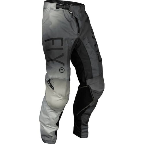 Fly Kinetic Prodigy 2024 Motorcycle Pant Black Light Grey /18 Inch