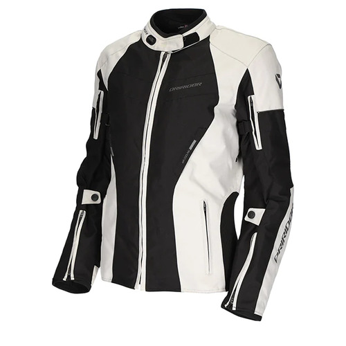 Dririder Vivid 3 Motorcycle Jacket Pearl / Black/L 6