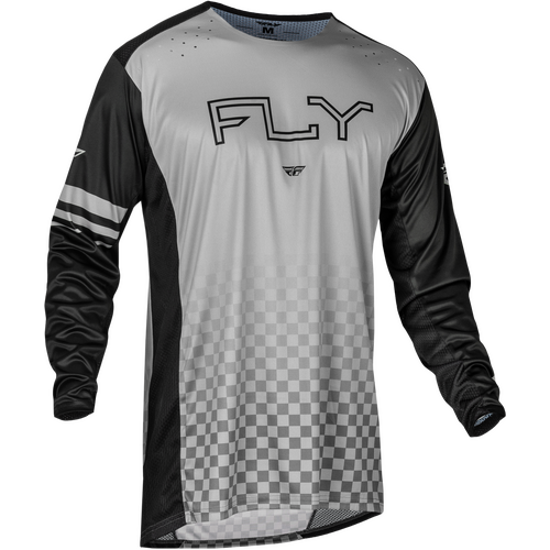 Fly Rayce 2024 Motorcycle  Racing Jersey  Black Grey/Ym