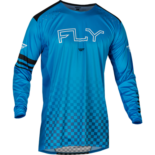 Fly Rayce 2024 Motorcycle  Racing Jersey  Blue Small