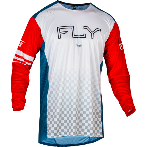 Fly Rayce 2024 Motorcycle  Racing Jersey  Red White Blue /Ym