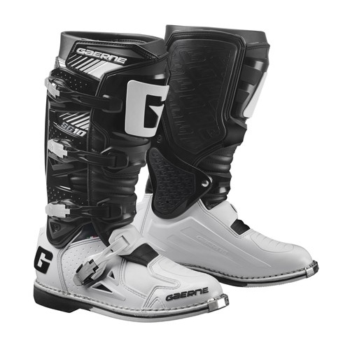 Gaerne Men's SG-10 Motorcycle Boots - Black/White