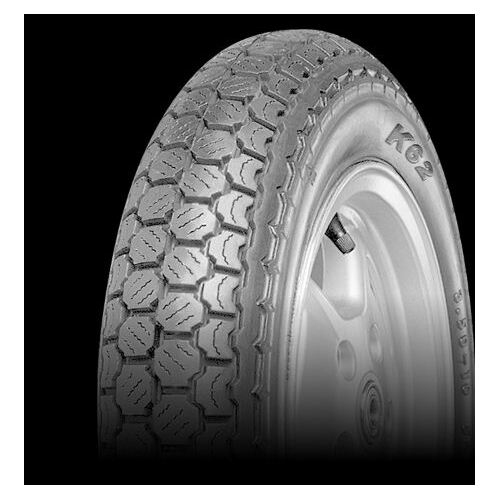 Continental K62 White-Wall Motorcycle Tyre Front Or Rear - 350J10 59J TL