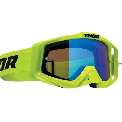 Thor Sniper Pro Solid Motorcycle Helmet Goggles - Flo Acid