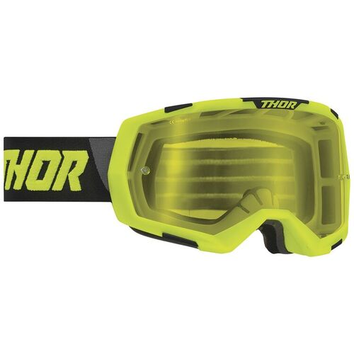 Thor Regiment Motorcycle Helmet Goggles - Acid/Black