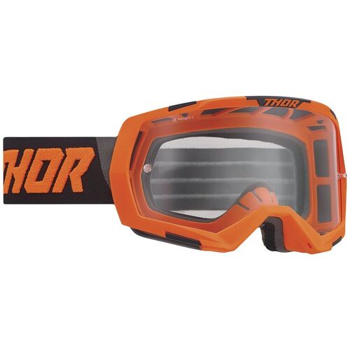 Thor Regiment Motorcycle Helmet Goggles - Flo Orange