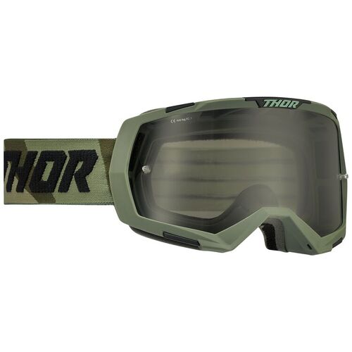 Thor Regiment Motorcycle Helmet Goggles - Camo/Black