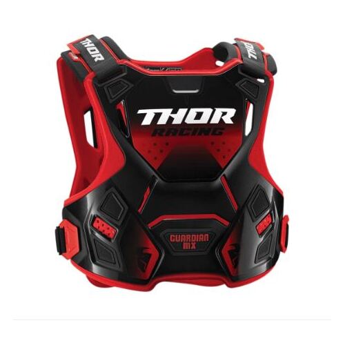 Thor Guardian MX Armour Chest Protector - Red/Black