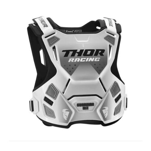Thor Guardian MX Armour Chest Protector - White/Black
