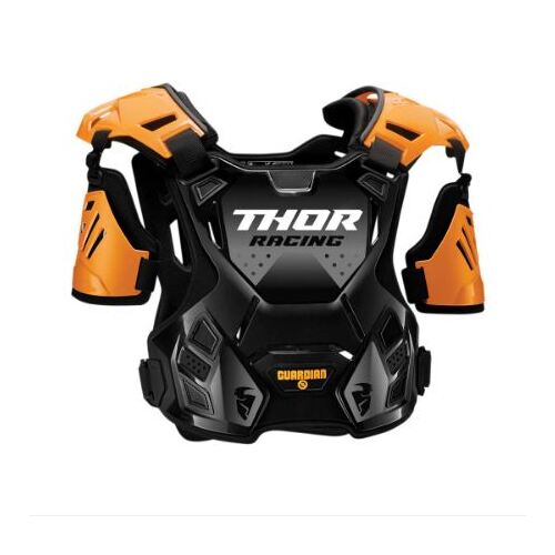 Thor S20 Guardian Armour Chest Protector - Orange/Black 