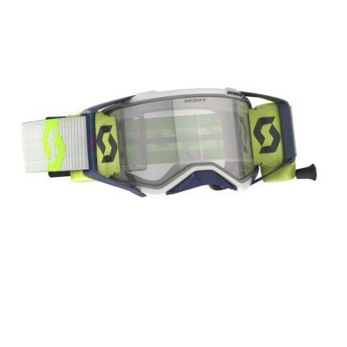 Scott ProspectP rospect WFS Clear Works Motorcycle Goggle - Grey/Yellow