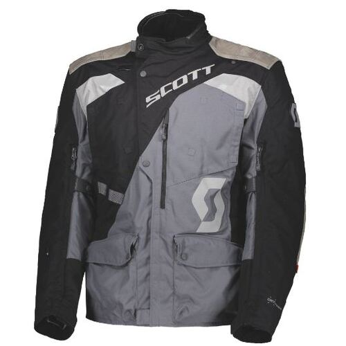 Scottsport Dualraid Dryo Motorcycle Jacket - Black/Iron Grey