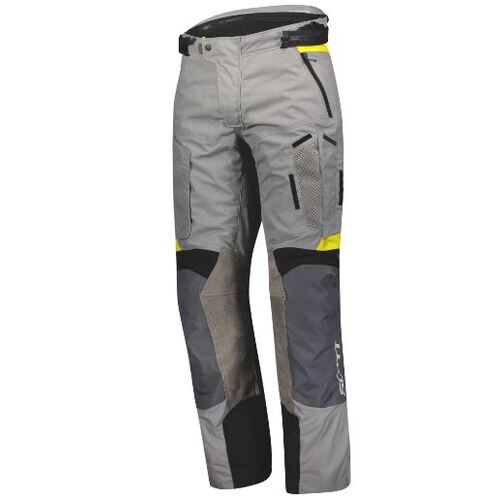 Scottsport Dualraid Dryo Motorcycle Pants - Grey/Yellow