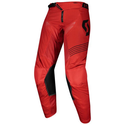 Scott 450 Angled Motorcycle Pants - Red/Black