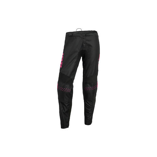 Thor Sector Minimal Motorcycle Pants - Black/Pink