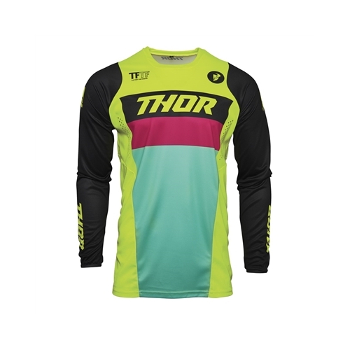 Thor Pulse Racer Motorcycles Jersey X-Large - Acid/Black