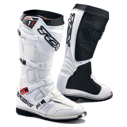 TCX PRO 1.1 Motorcycle Boots - White